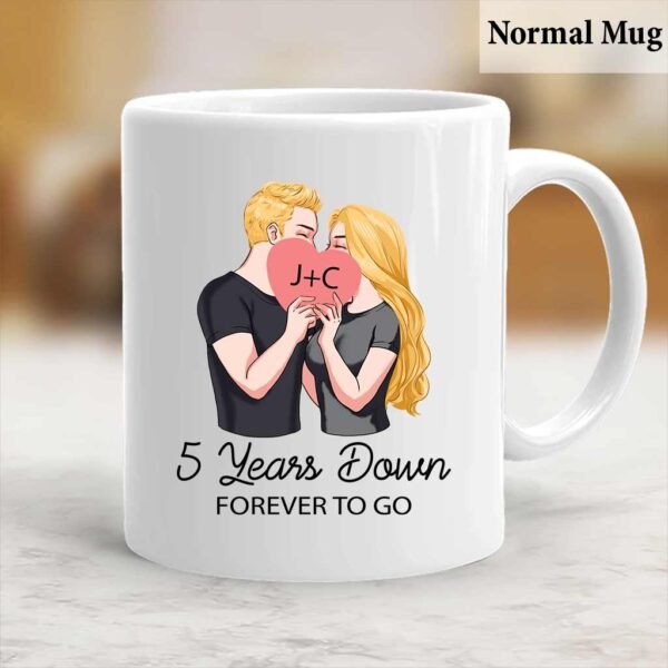 Personalized Anniversary Couple Mug