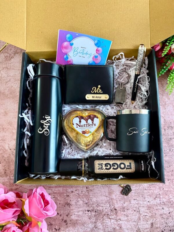 Personalized Birthday Gift Hamper for Him | GiftsLo