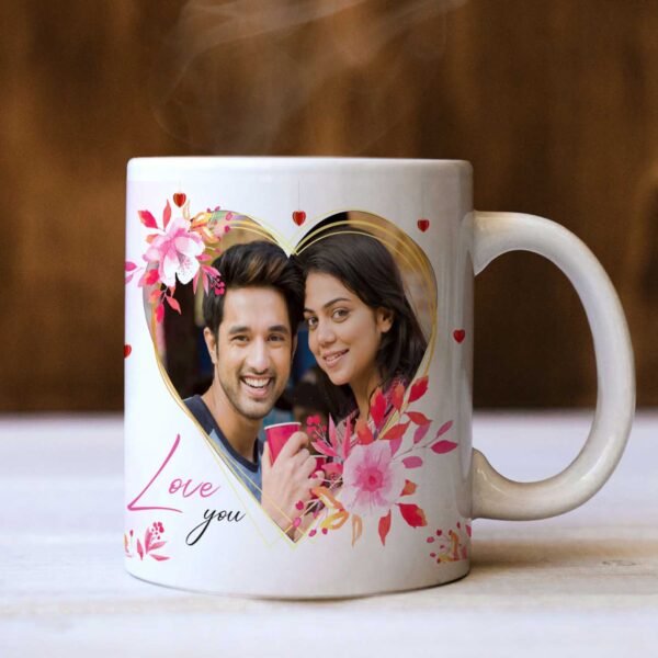 Personalised Love Photo Mug