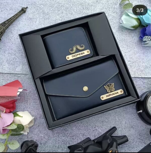 Personalized Wallet & Clutch Gift Set
