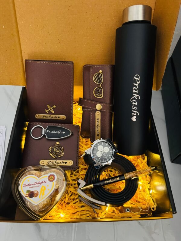 🎁 Personalized Men’s Gift Hamper – GiftsLo Exclusive